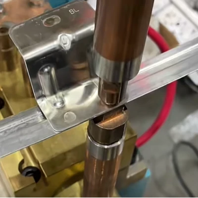 Aluminum spot welding Aluminum spot welding