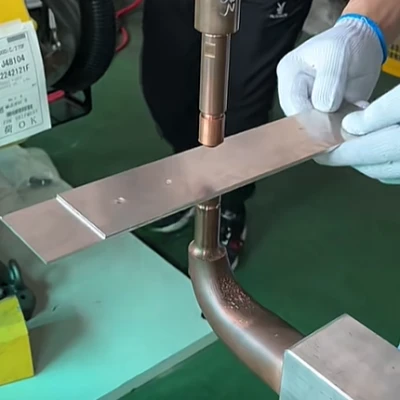 Aluminum spot welding Aluminum spot welding